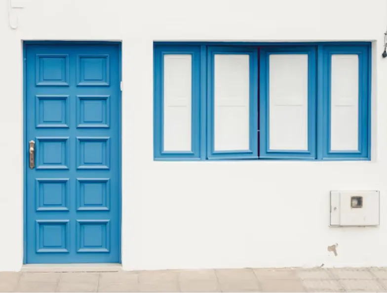 Painted Wooden Doors