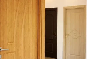 Melamine wooden doors